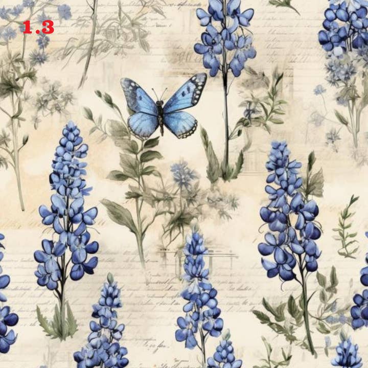 SewMuchMoreStore - Wholesale Tea Towel - TX - Blue Bonnet Collection13