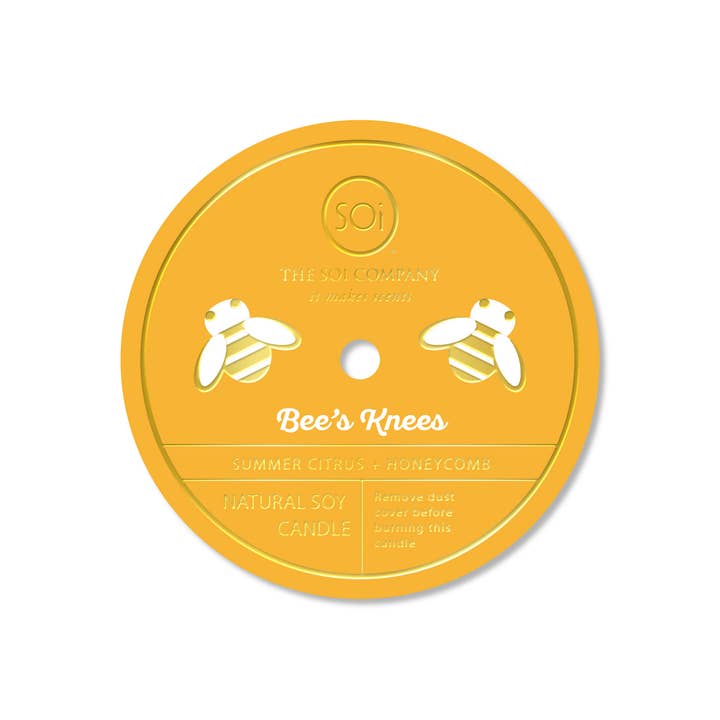 The SOi Company - Vente Bougie en bocal - Bougie Icon Confetti 12oz Bee's Knees2