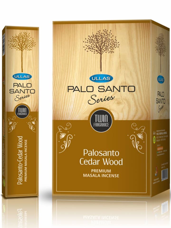 Série Ullas PS 15 g Encens Palo Santo-Bois de cèdre pour la vente par AUM Fragrances