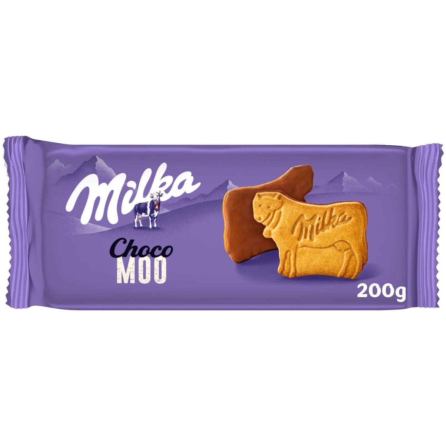 Amuse Bouche - Wholesale Cookie - MILKA Choco Moo milk chocolate-coated cookies 200g0