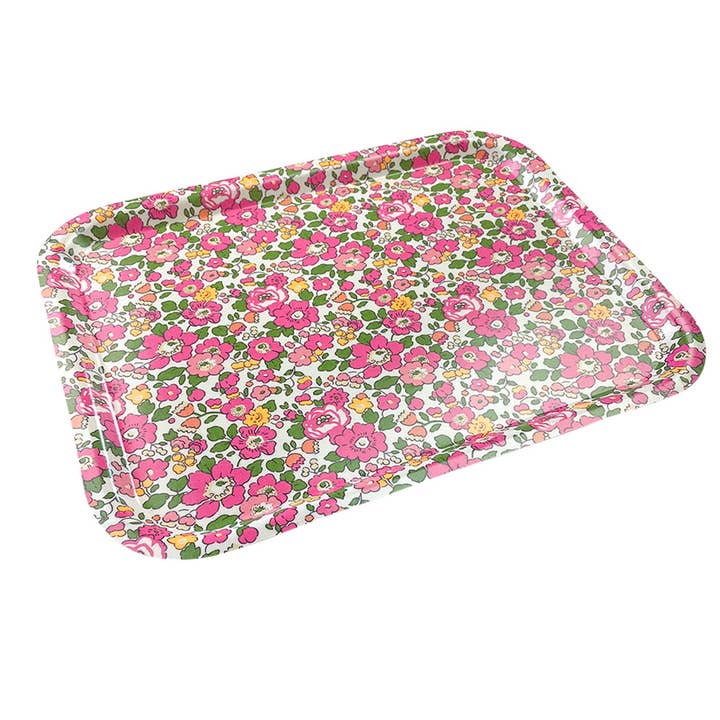 Alice Caroline - Wholesale Decorative Tray - Liberty Fabric Tray Betsy Neon U | Homewares & Gifting