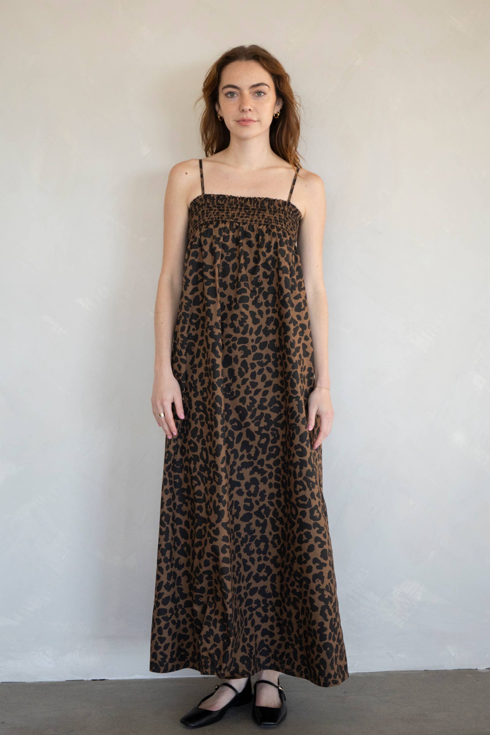 Leopardo Vestido Marty Leopardo para venda a revendedores na Faire0