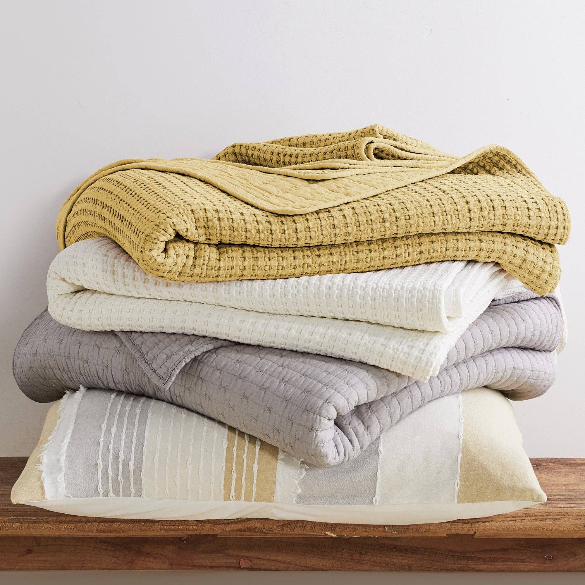 Levtex Home - Vendita all'ingrosso Set di lenzuola - Set trapuntato Mills Waffle34