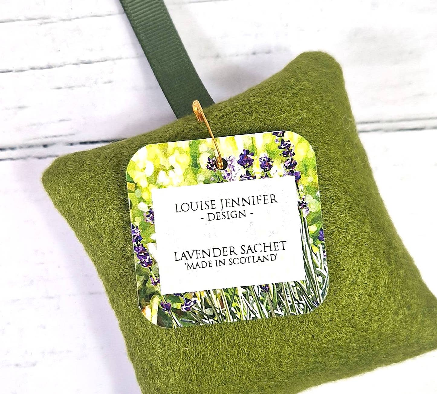 Louise Jennifer Design - Vente Sachet parfumé - Sachet de lavande suspendu fait main SNOWDROPS *MEILLEURE VENTE2