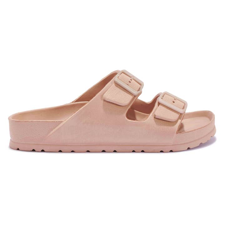 RS2665 JELLY DOUBLE BUCKLE SANDAL for wholesale by City Shoes