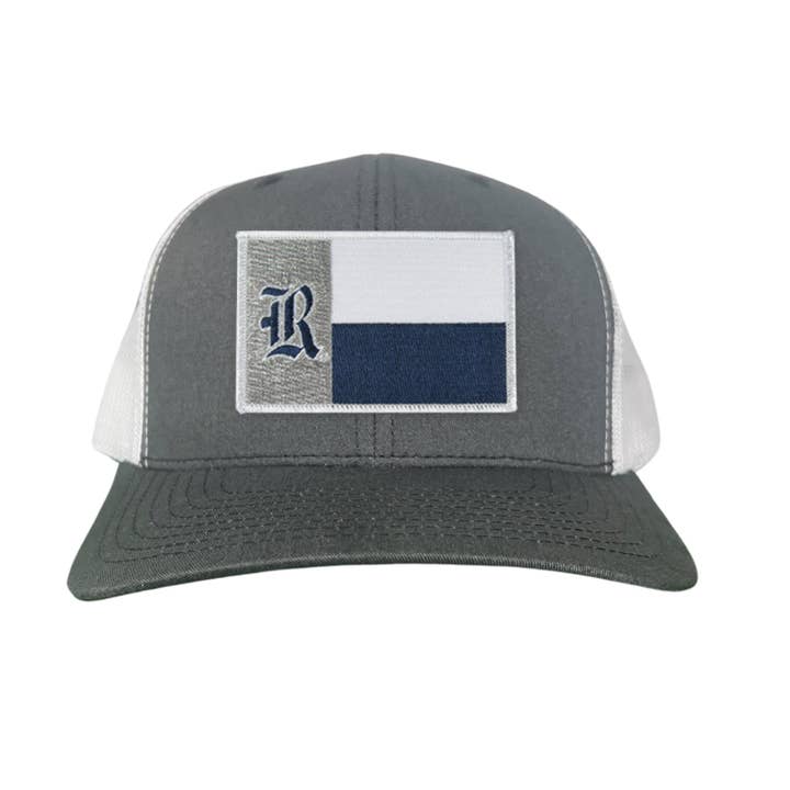 Rice Texas-Flagge mit Logo-Hüten/219/Rice028/MM für den Großhandel von Last Stand Hats, LLC