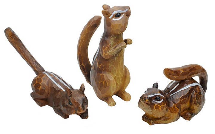 Will's Company - Wholesale Decorative Figurine - Chipmunk Figure - Standing, Crouching or Crawling4