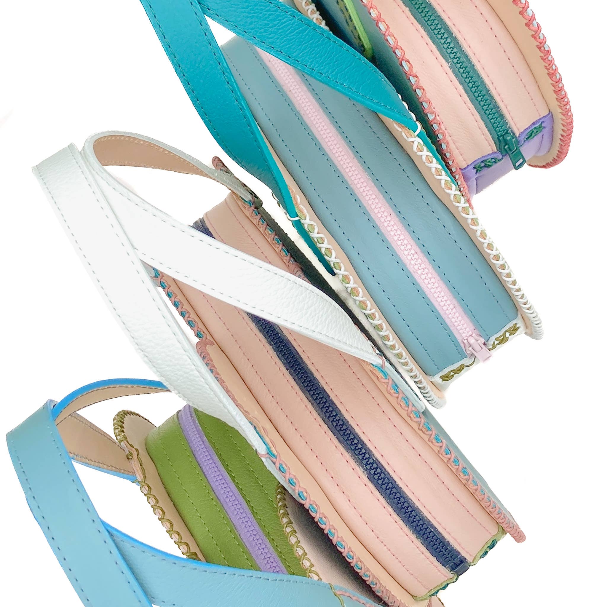 Fado Made Co. — Leather Goods - Wholesale Top Handle Bag - Women's - Heart Shaped 'Sweet Tart' Leather Handbag4