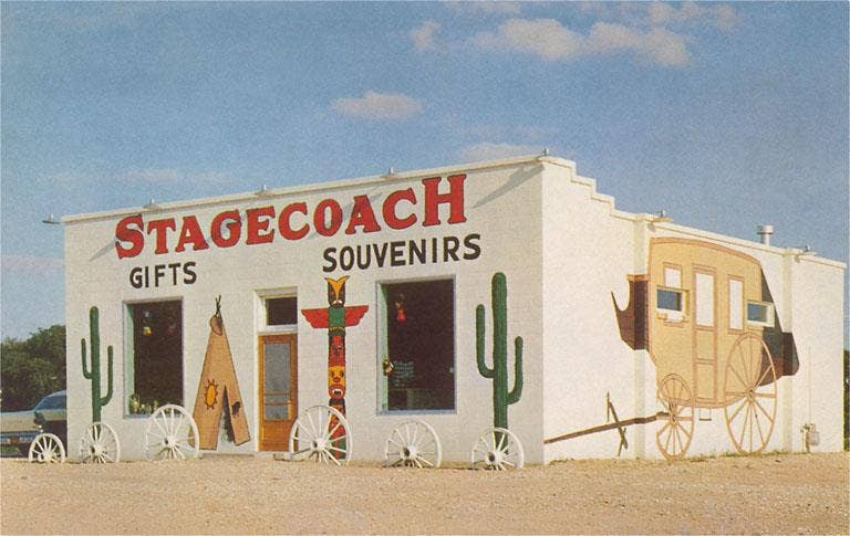 Found Image Press - Wholesale Magnet - Magnet RS-442 Stagecoach Curio Store0