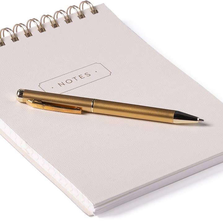 Eccolo - Wholesale Notepad - Steno Pad Ivory with Pen 6x8.51