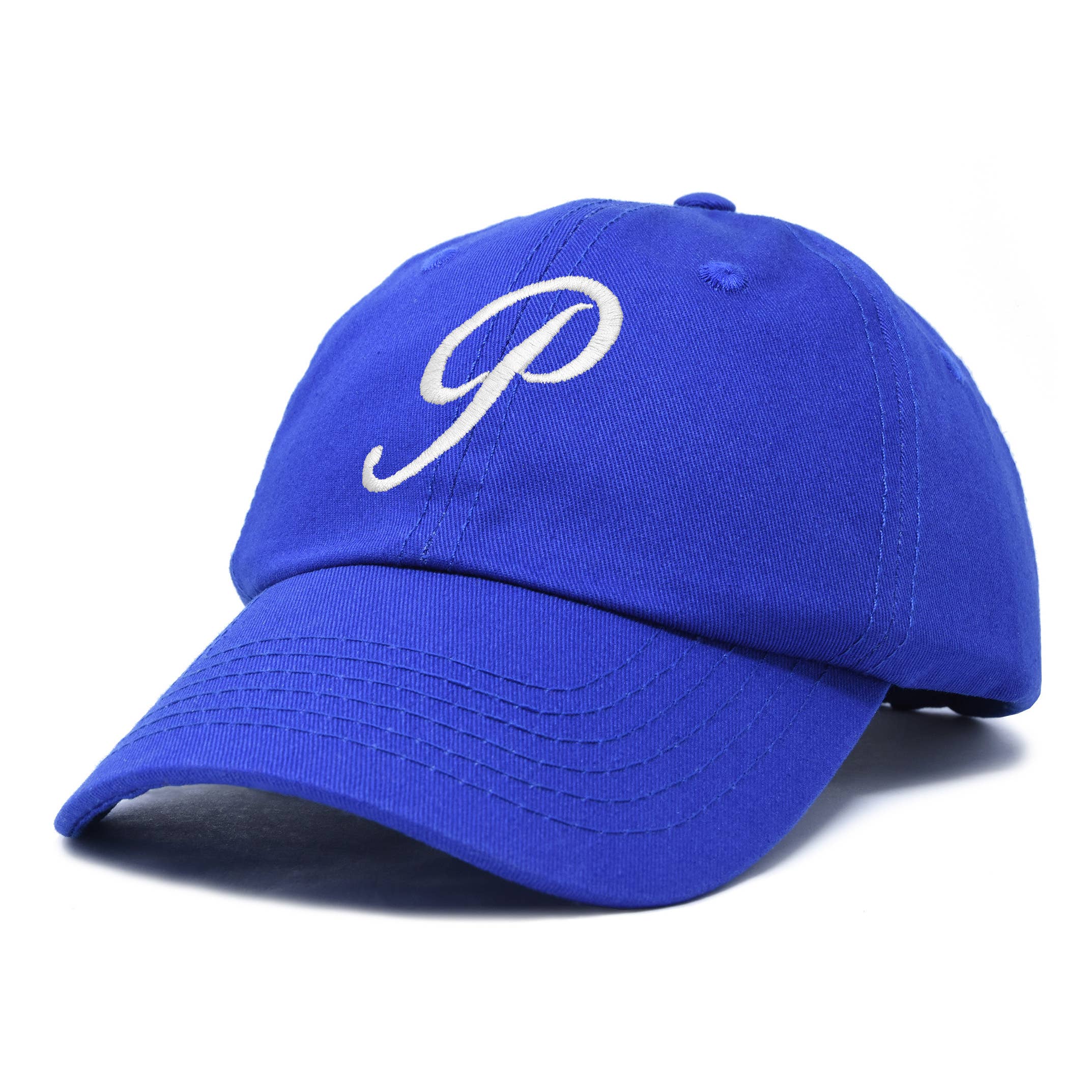 Dalix - Wholesale Baseball Cap - Women's - DALIX Initial Hat Letter P Womens Baseball Cap Monogram79