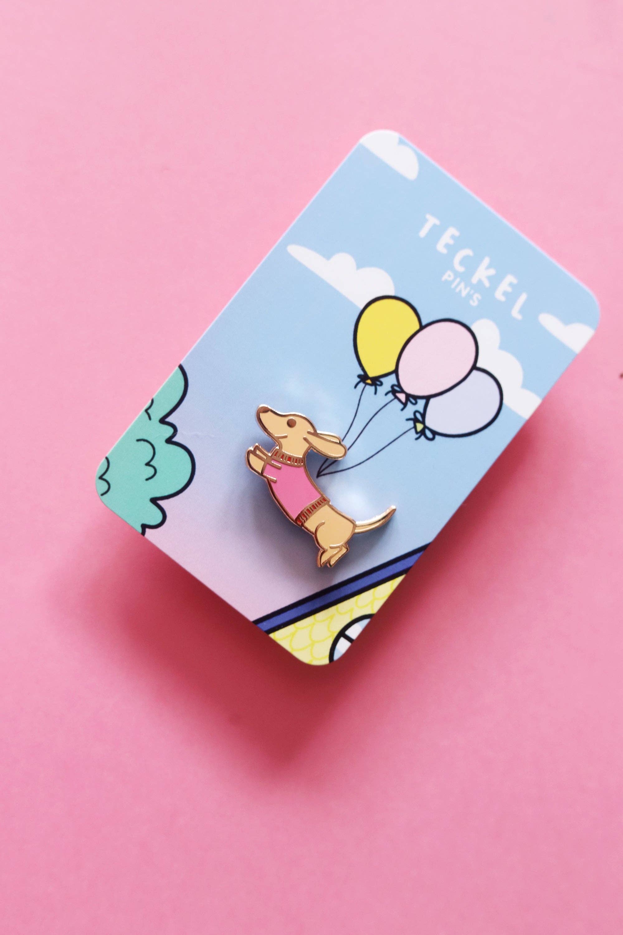 Poulette Magique - Wholesale Lapel Pin/Button - Maternity - Dachshund Pin2