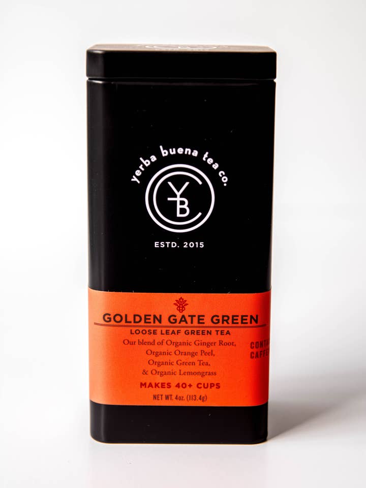 Golden Gate Green for wholesale by Yerba Buena Tea Co.