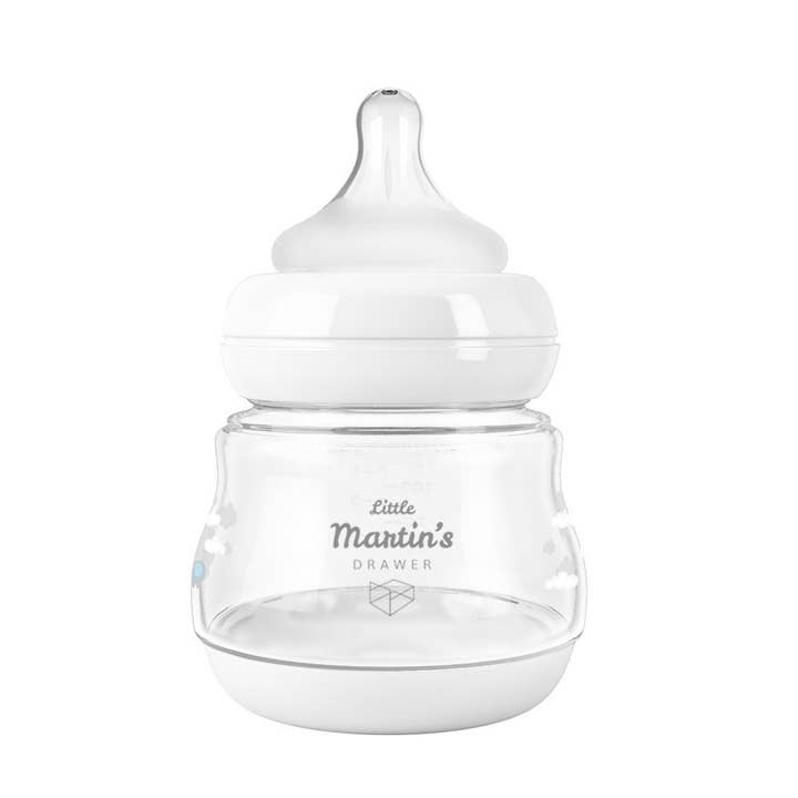 Little Martin's Drawer - Vendita all'ingrosso Biberon - Bottiglia per latte capezzolo con tappo senza BPA, 5oz, 1 confezione