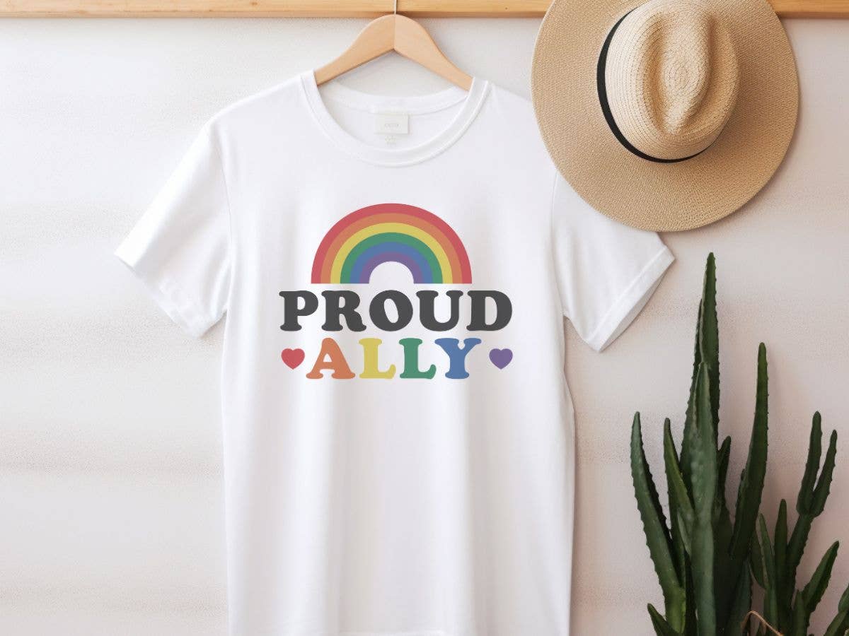 Sister Ray - Wholesale T-Shirt (Graphic) - Unisex - Proud Ally Tolerance Equality Pride LGBTQ  T Shirt0