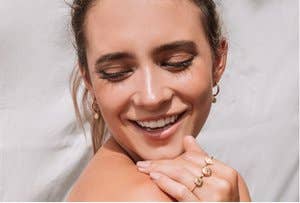 Charmin's Ringen - Wholesale Signet Ring - R766 Holy Beauty Gold Steel2