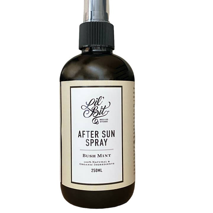 Lil'Bit Better - Wholesale After-sun/sun damage repair cream - Australian Bush Mint After Sun Spray 250ml6