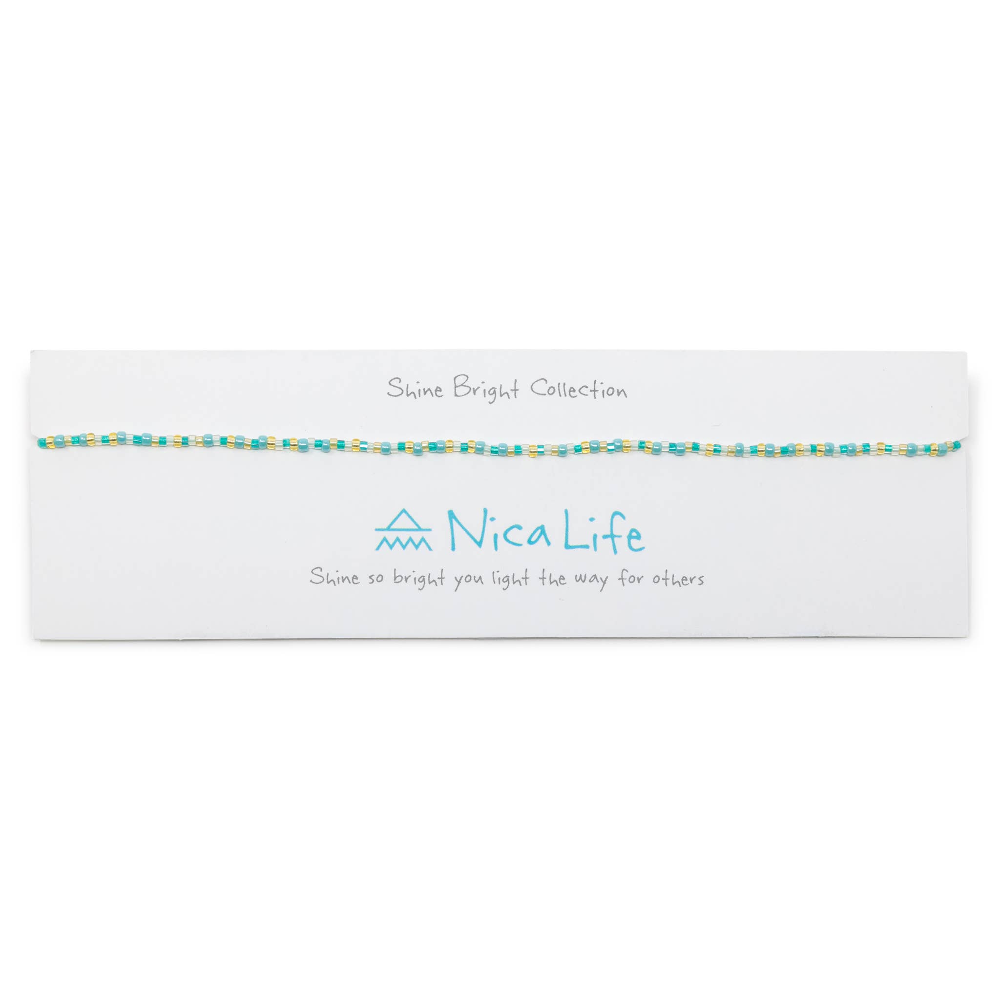 Nica Life - Wholesale Choker/Collar - Seed Bead Chokers- Holiday Sparkle Colors20