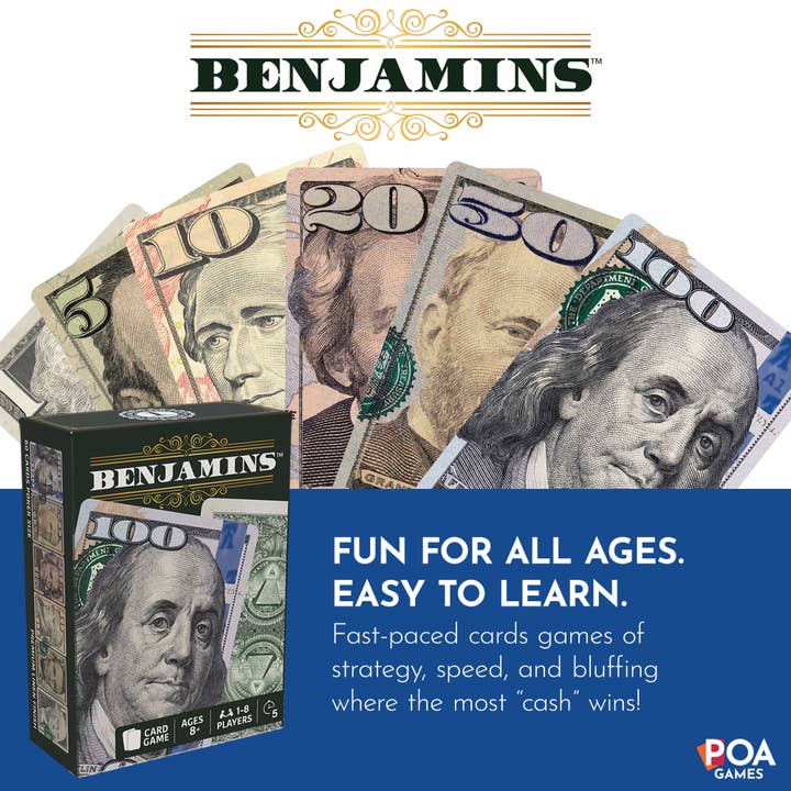 POA Games - Wholesale Card Game - Benjamins Cash Cards2