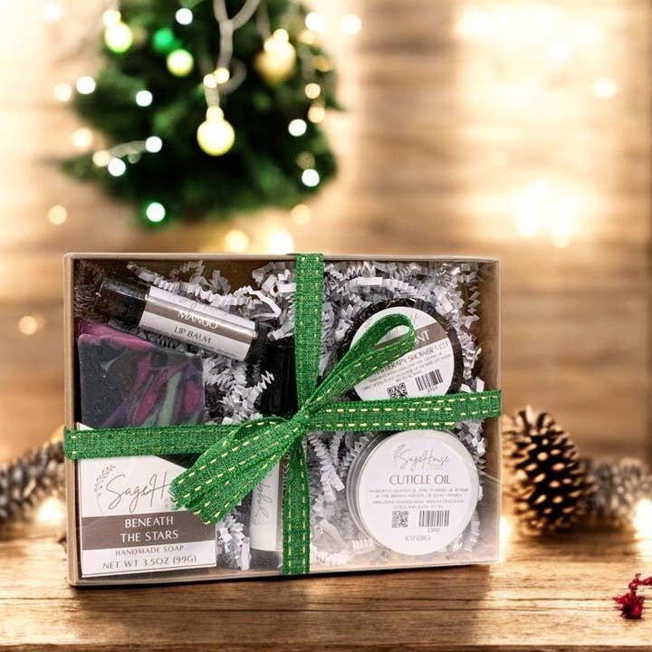 5 Piece Box Set for wholesale by SageHouse Bath & Body