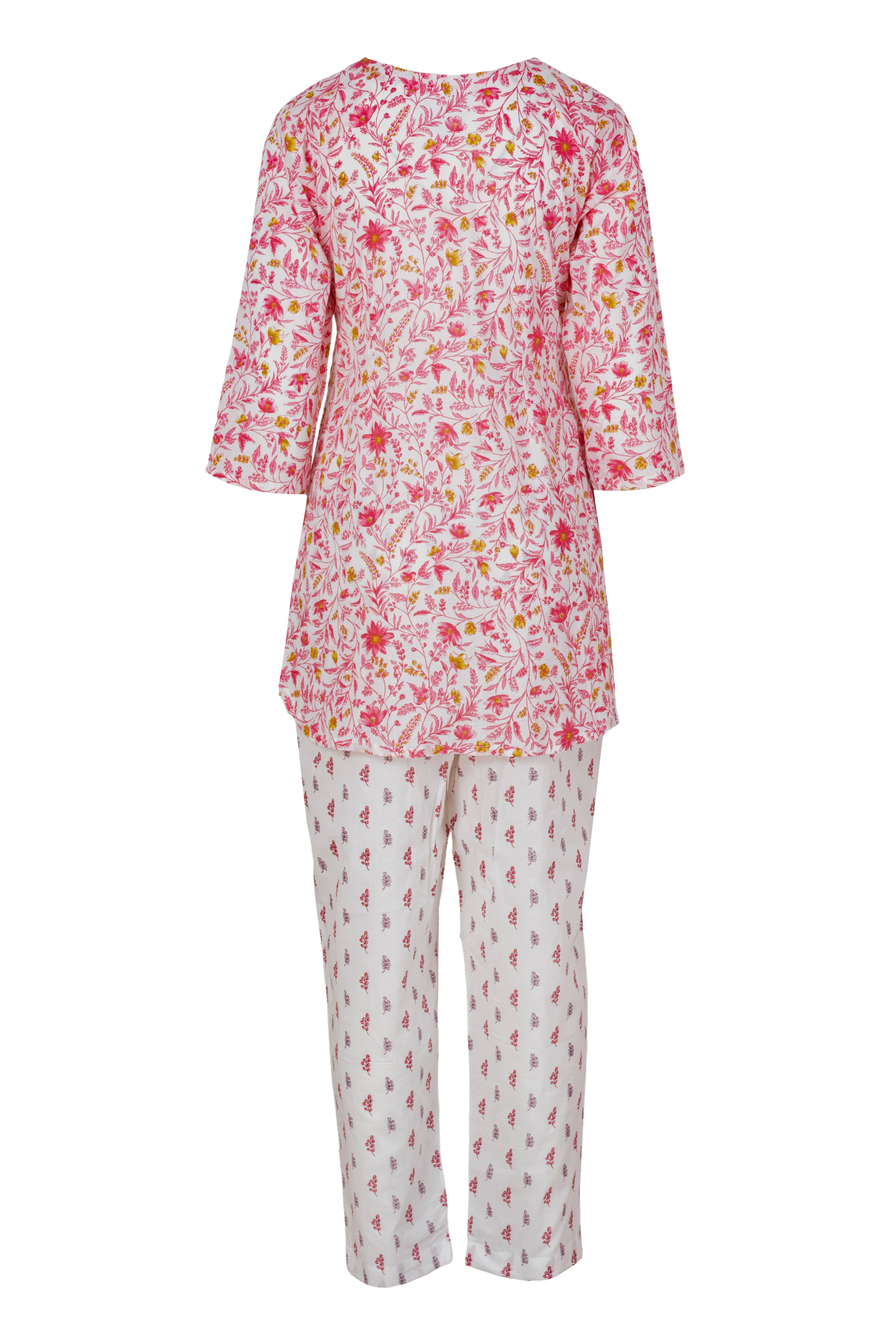 Ariastop.com corporation - Wholesale Lounge Set - Women's - Women’s Printed Cotton Loungewear Set7