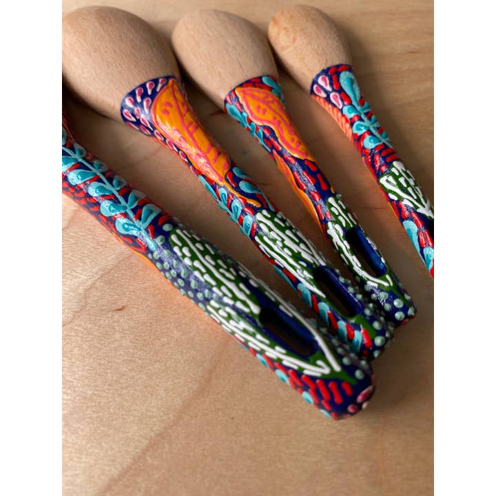 Oh The Places We Go Shop - Wholesale Measuring spoon - Colourful Measuring Spoons (Blue), Baking Spoons1