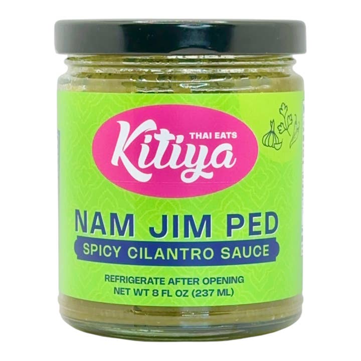 Kitiya - Wholesale Sauce - Nam Jim Ped, Spicy Cilantro Sauce