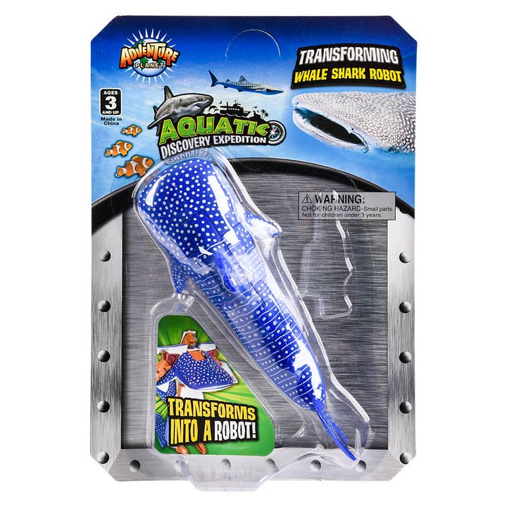 The Toy Network - Wholesale Figurine Toy - Kids - WHALE SHARK ROBOT ACTION FIGURE3