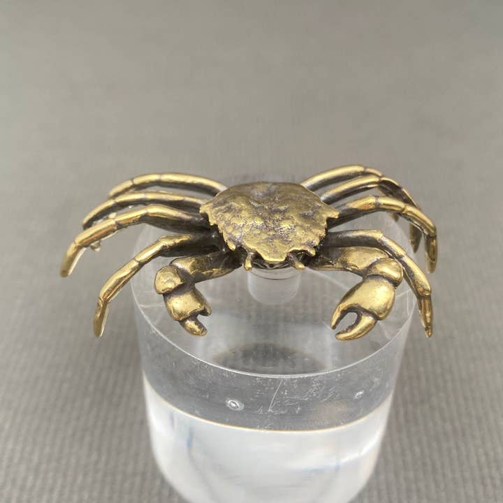 Mio Queena - Wholesale Decorative Tabletop Object - Brass Crab Crafts Desktop Ornaments Decoration4