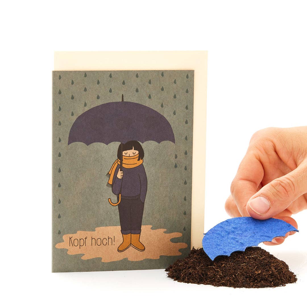 TDJ Stadtgärtner GmbH - Wholesale Everyday Greeting Card - Greeting Card - Chin Up1