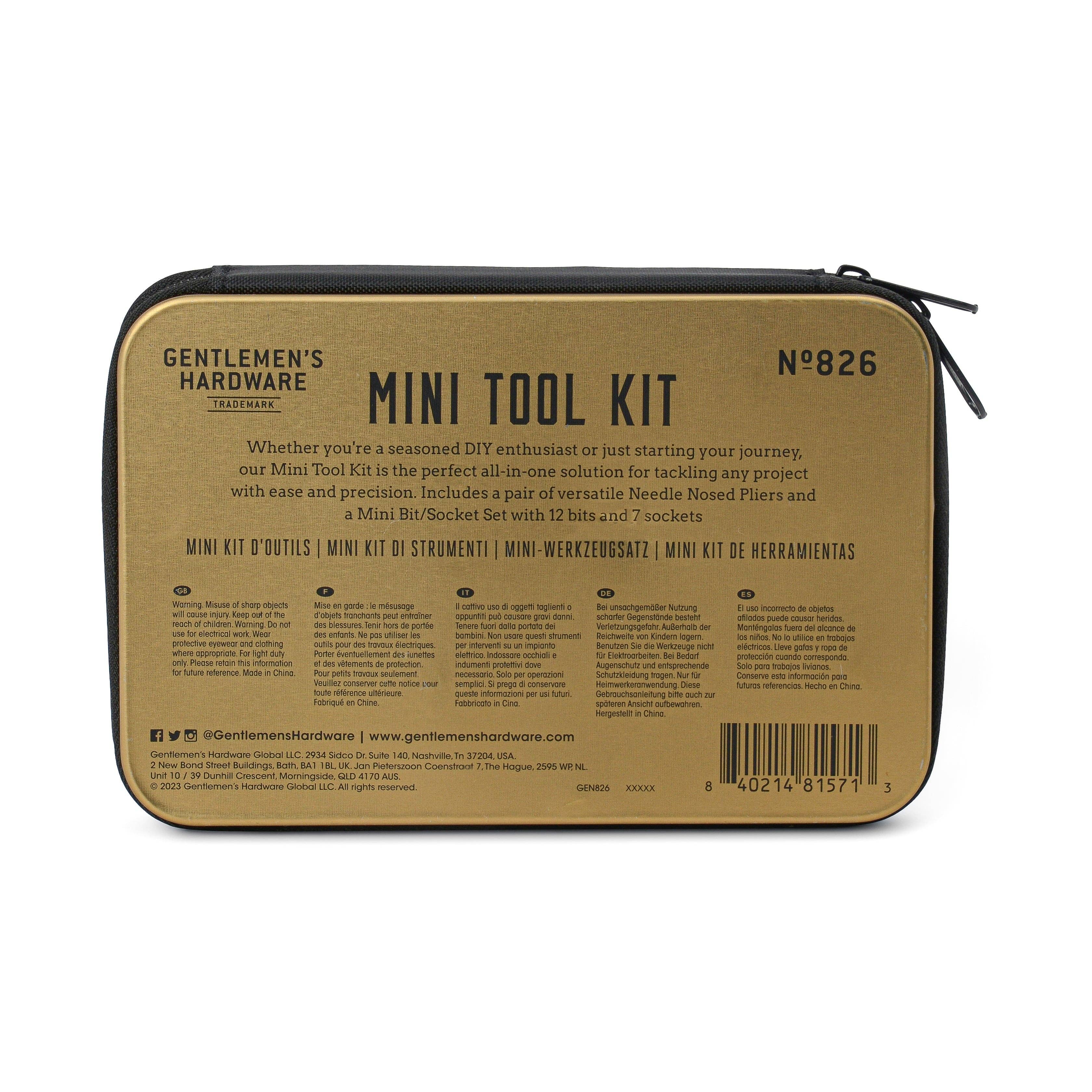 Designworks Collective – wholesale Tool set – Gentlemen's Hardware Mini Tool Kit2