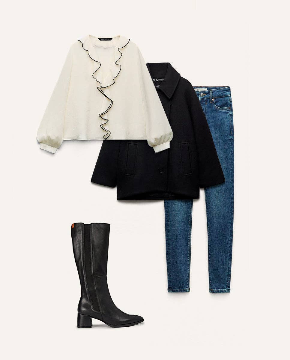 POPA - Wholesale Boots - Women's - Ayse Black Leather Boot7