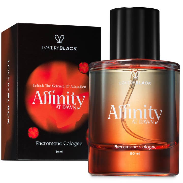 LoveryBlack Affinity At Dawn Pheromone Cologne – 50ml Unisex for wholesale by Lovery