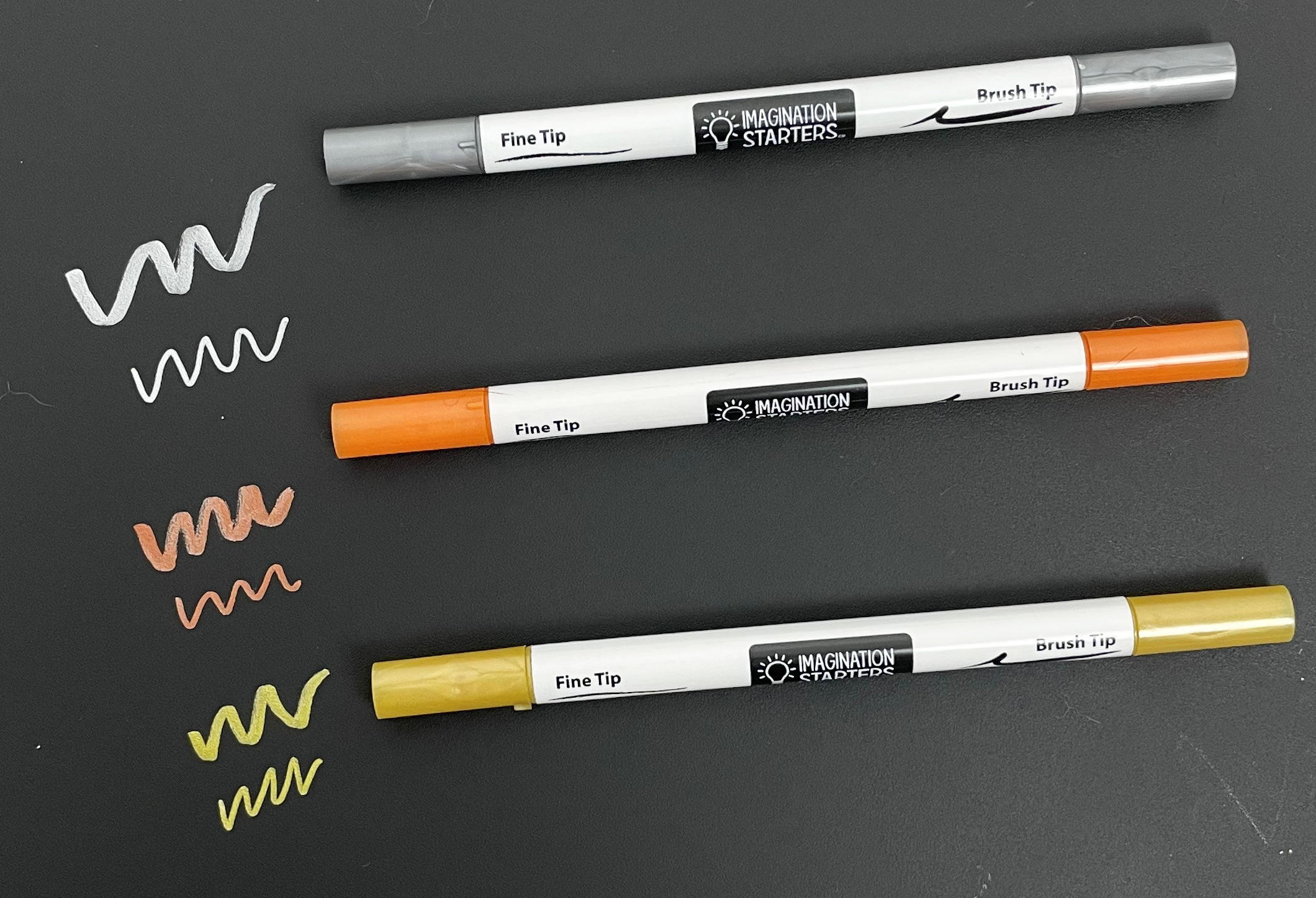 Imagination Starters - Wholesale Marker - Metallic Chalk Marker Set 3 Inspire2