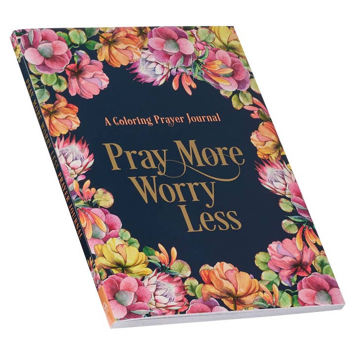 Christian Art Gifts - Wholesale Journal/Diary - Worry Less, Pray More Prayer Journal SC1