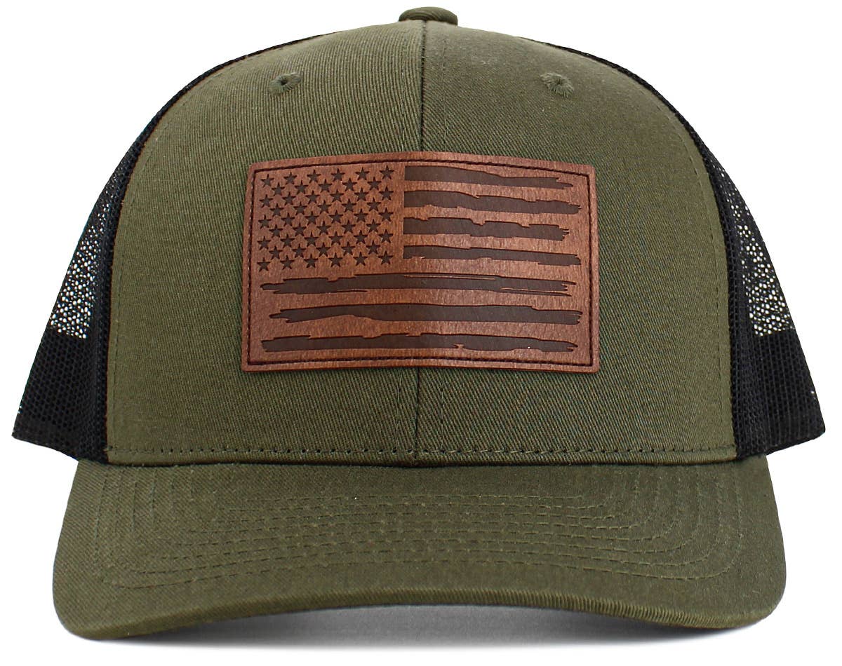 KBETHOS - Wholesale Trucker Hat - Unisex - Flag Patch Mesh Ballcap6