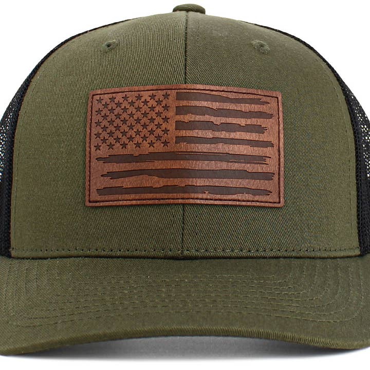 KBETHOS - Wholesale Trucker Hat - Unisex - Flag Patch Mesh Ballcap6