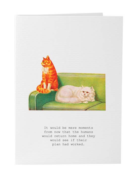 It Would Be Mere Moments Greeting Card for wholesale by TokyoMilk