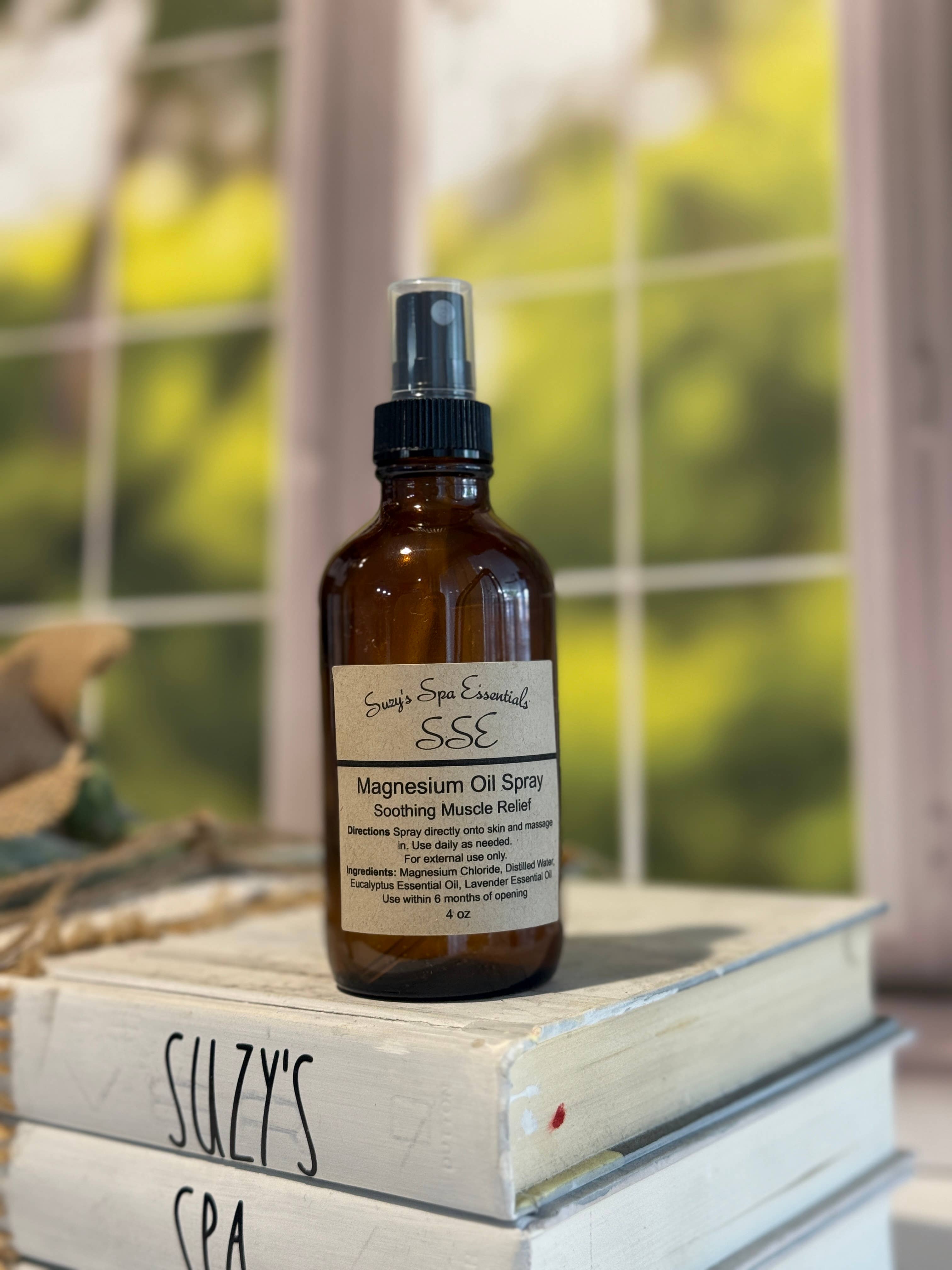 Suzy Spa Essentials - Wholesale Aromatherapy Mist - Magnesium Oil – Lavender + Eucalyptus Muscle & Sleep Spray5