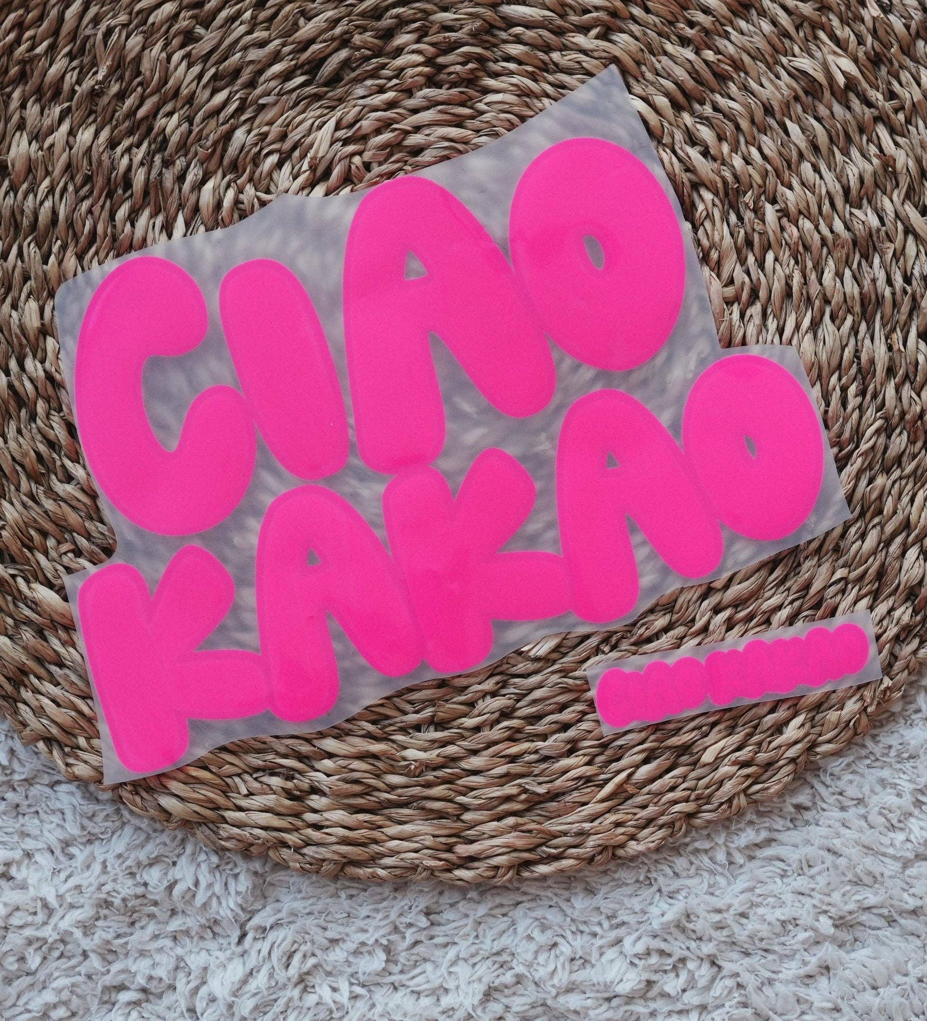 Paul und Clara - Vente Écusson - Flock-Patch - ciao kakao *thermocollant*5