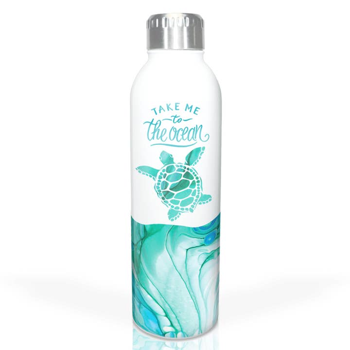 Garrafa de Água Fluidity Coastal Inox 17oz Deluxe por atacado de Fluidity Drinkware