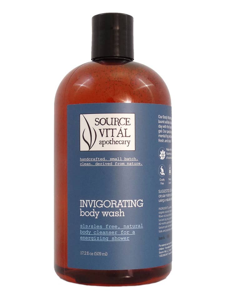 Natural Body Wash for wholesale by Source Vital Apothecary