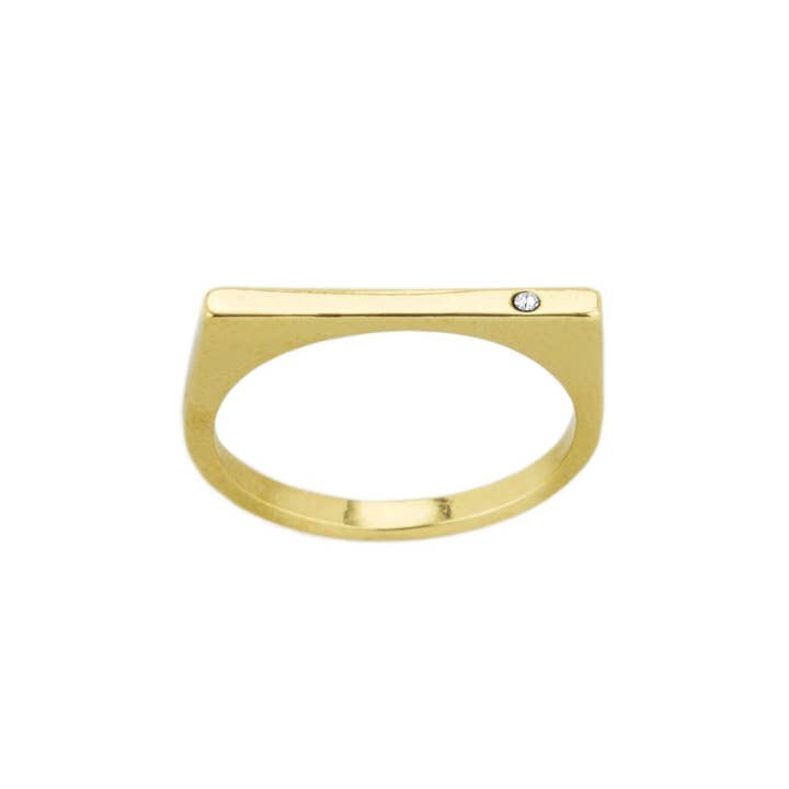 Bar With Gem Ring for wholesale by Katie Dean