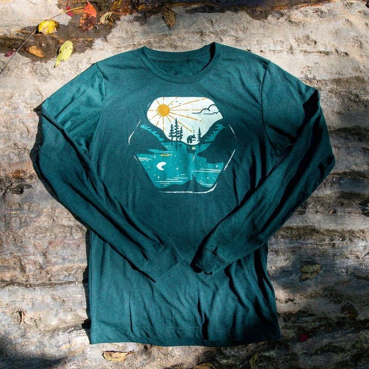 Reflexion | Langarmshirt für den Großhandel von Menottees