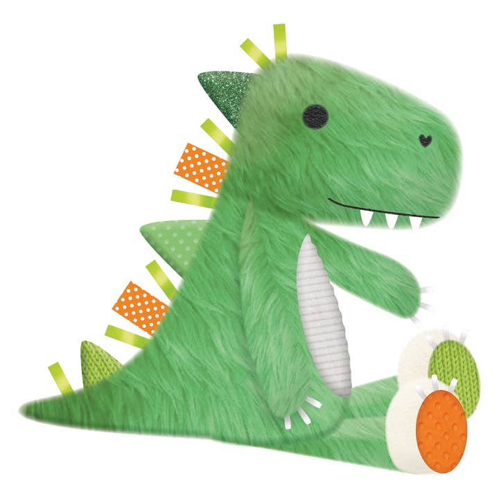 Make Believe Ideas – wholesale Stuffed/plush toy – Kids & baby – Sensory Snuggables Medium Dinosaur (polybag/swingtag)2