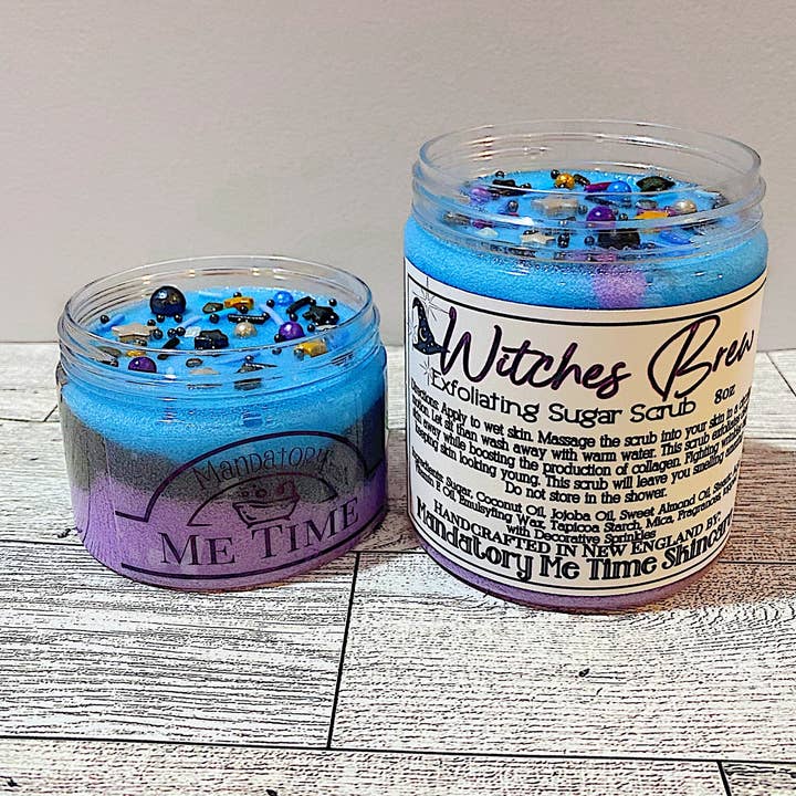 Mandatory Me Time - Wholesale Body scrub/exfoliant - Fall / Halloween Sugar Scrub8