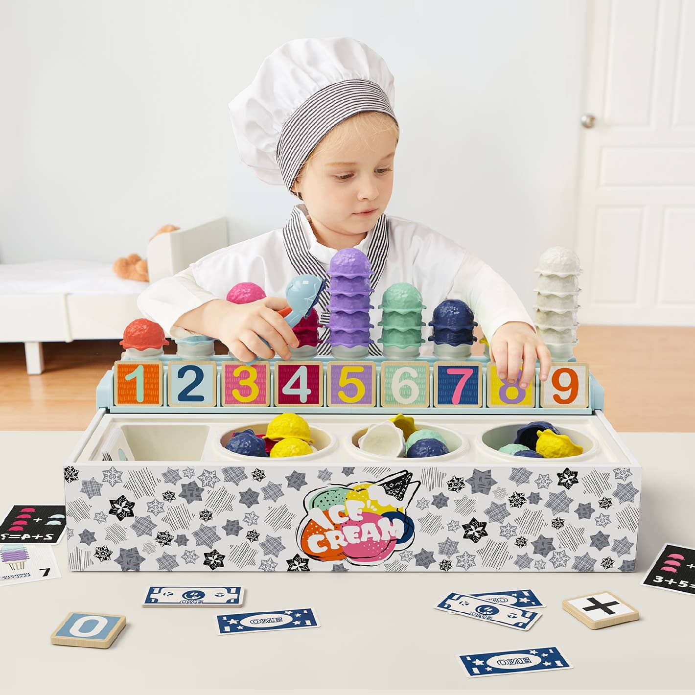 Jactal - Wholesale Toy Set - Kids - Topbright Ice Cream Shop Educational Game0