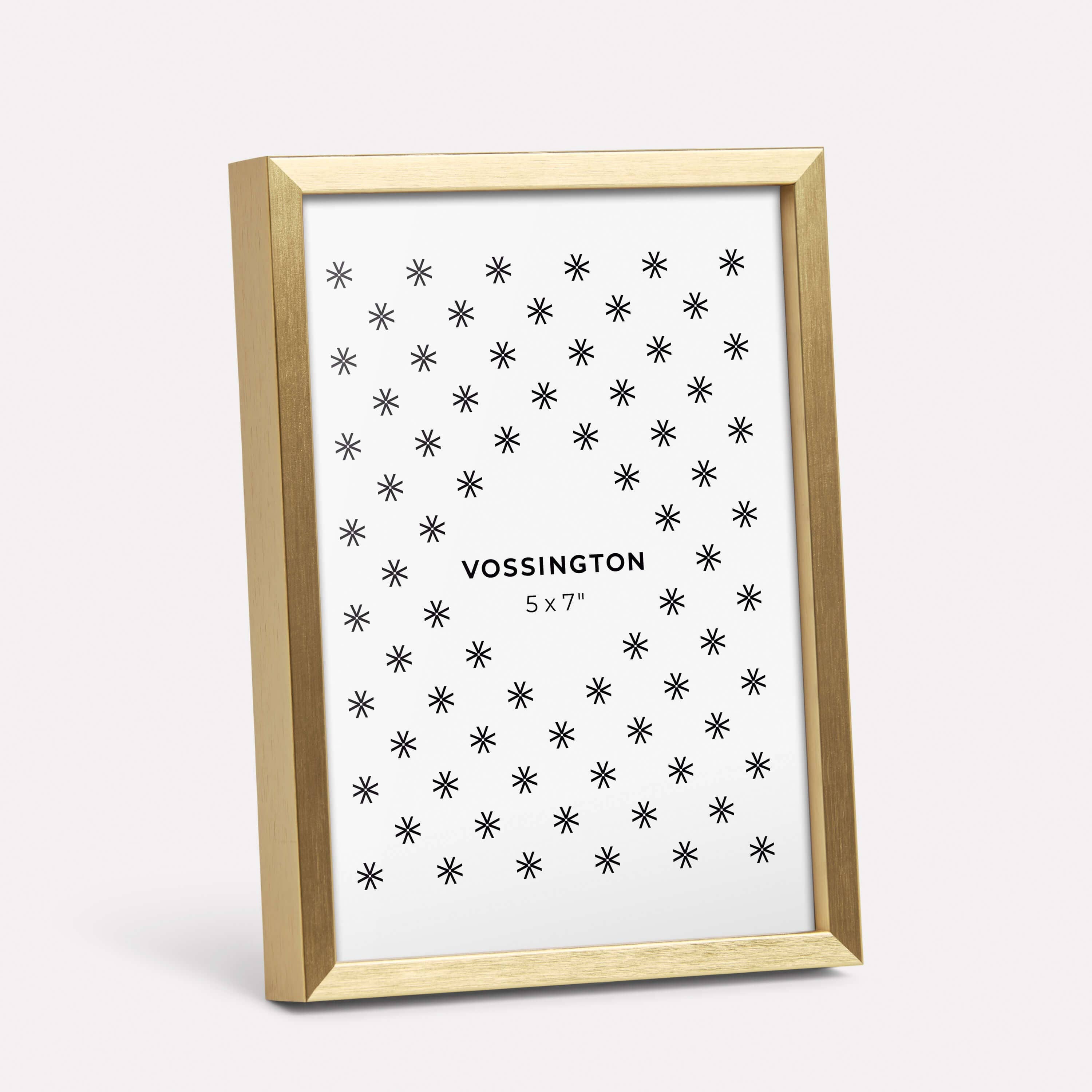 Vossington - Vente Cadres photos - Cadre fin 5x7", or.1