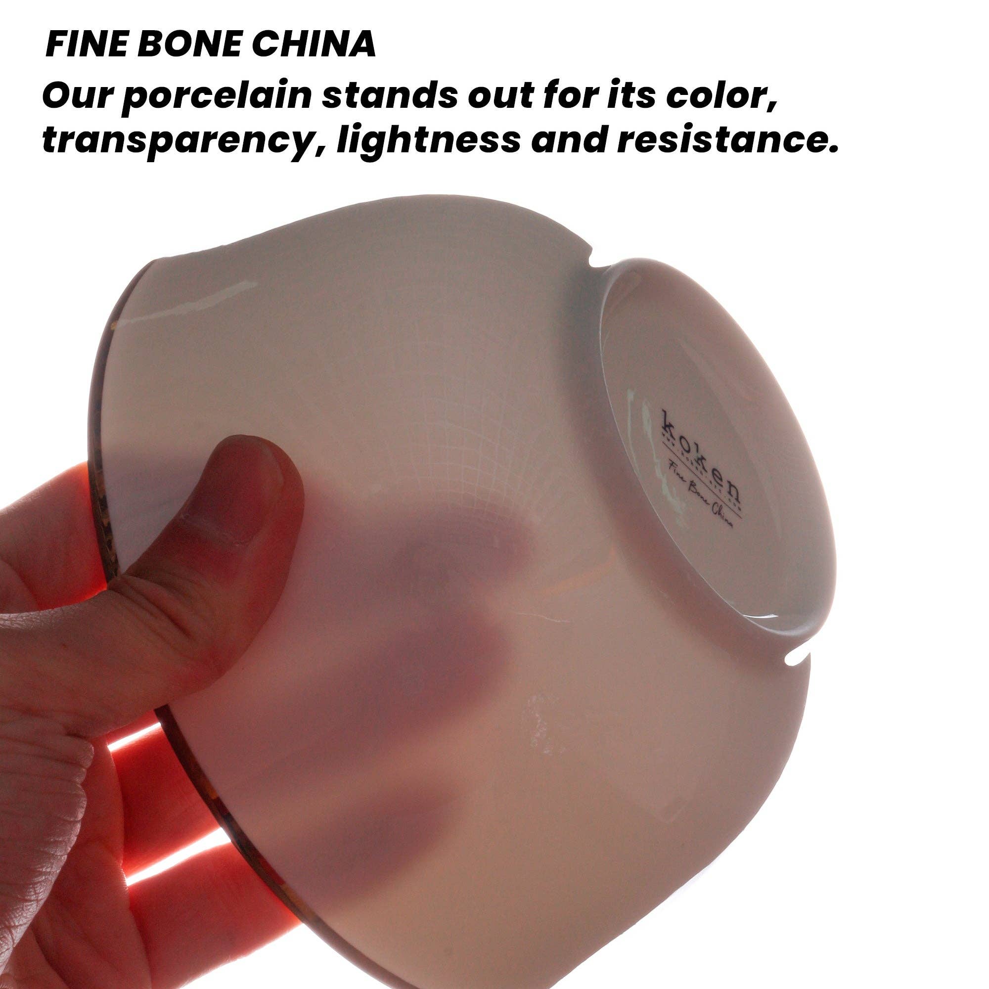 koken - Wholesale Dinnerware Set - KOKEN - 16 Pc Dinnerware sets for 4 - Porcelain dinnerware set - Plates and bowls sets - Dishes Set for 4 – Microwave safe plates and bowls sets - kitchen sets for home - White plates And Golden Rim3