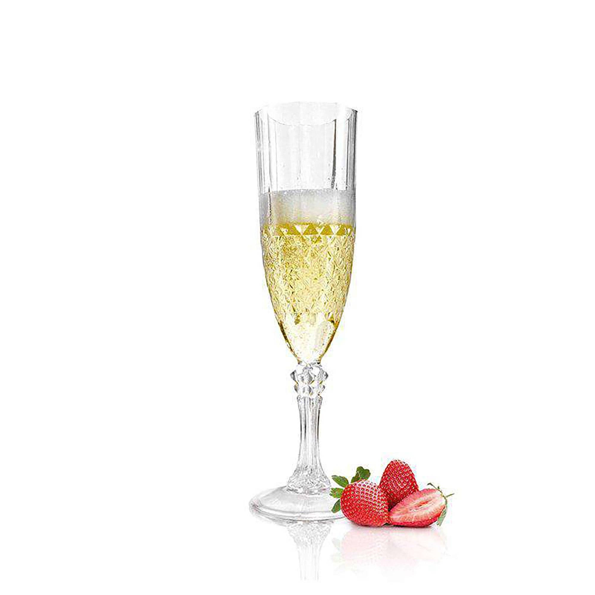 Smarty had a Party – Engroshandel Champagneglas – 8 oz. Krystaludskårne Plast Champagneglas - 4 stk.2